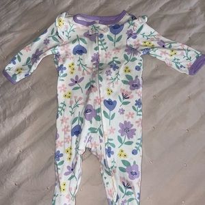 Floral onesie